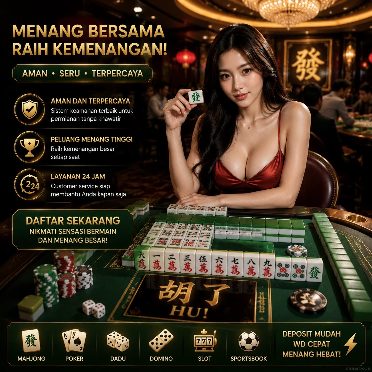 gemarbola APK — gak dipotong pulsa